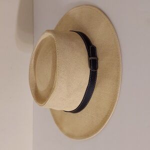 Classic Tan Summer Fedora Hat